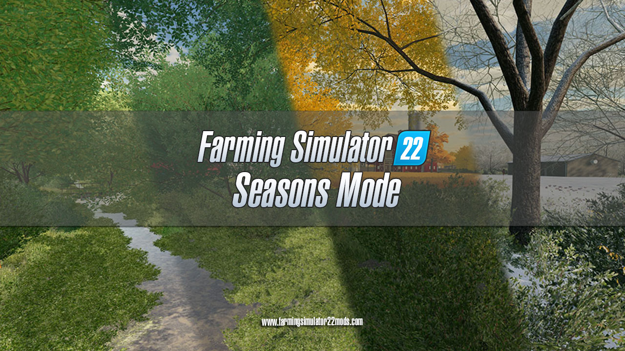 Andet Spil Porto Seasons for Farming Simulator 22 | FS22 Seasons Mod Download