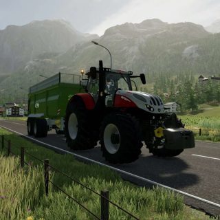 Steyr Terrus CVT V1 0 FS22 Mod Farming Simulator 22 Mod