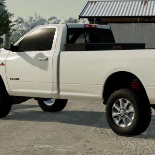 Ram Single Cab Long Bed V Fs Mod Farming Simulator Mod