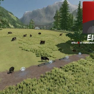 Free Range Cows By Eiks V Fs Mod Farming Simulator Mod