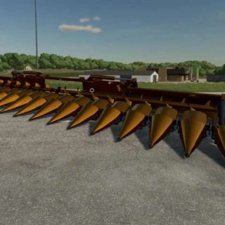 Header C F Cutterbar Corn Picker V Fs Mod Farming Simulator