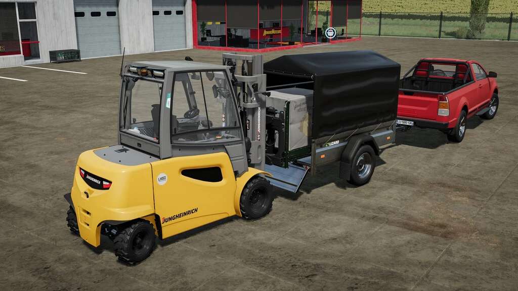 Lizard Car Trailer V10 Fs22 Farming Simulator 22 Mod Fs22 Mod 8369