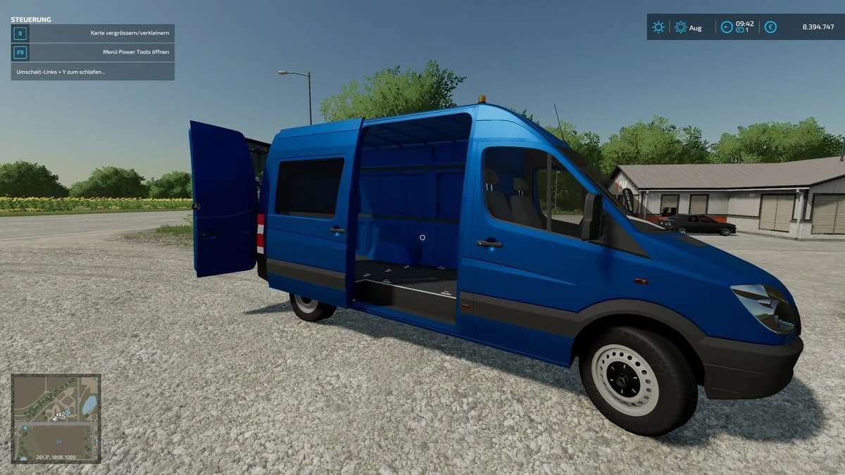 Mercedes Benz Sprinter 3x V10 Fs22 Farming Simulator 22 Mod Fs22 Mod 5421