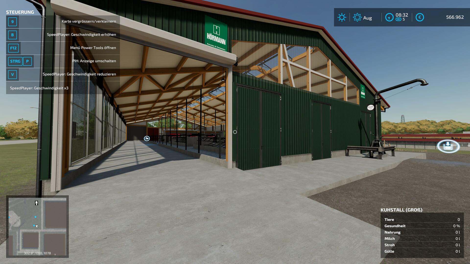Cow Barn Radius V Fs Farming Simulator Mod Fs Mod