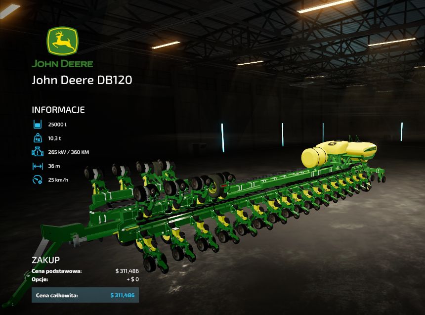 John Deere Db120 V11 Fs22 Farming Simulator 22 Mod Fs22 Mod 1759