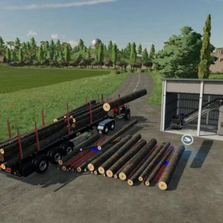 Fliegl Timber Runner Autoload Wood V1 0 FS22 Mod Farming Simulator 22 Mod