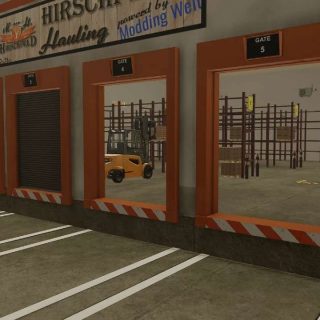 MW LOGISTIC Warehouse V1 1 FS22 Mod Farming Simulator 22 Mod