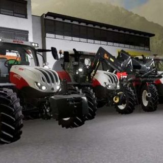 Steyr Profi CVT Series V1 0 FS22 Mod Farming Simulator 22 Mod