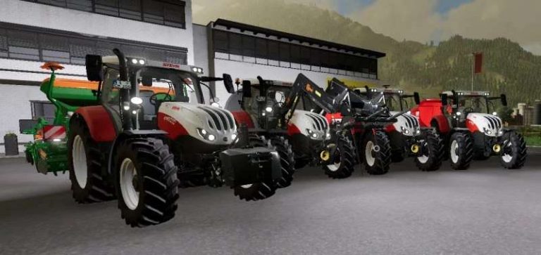 Steyr Profi Cvt Series V Fs Mod Farming Simulator Mod