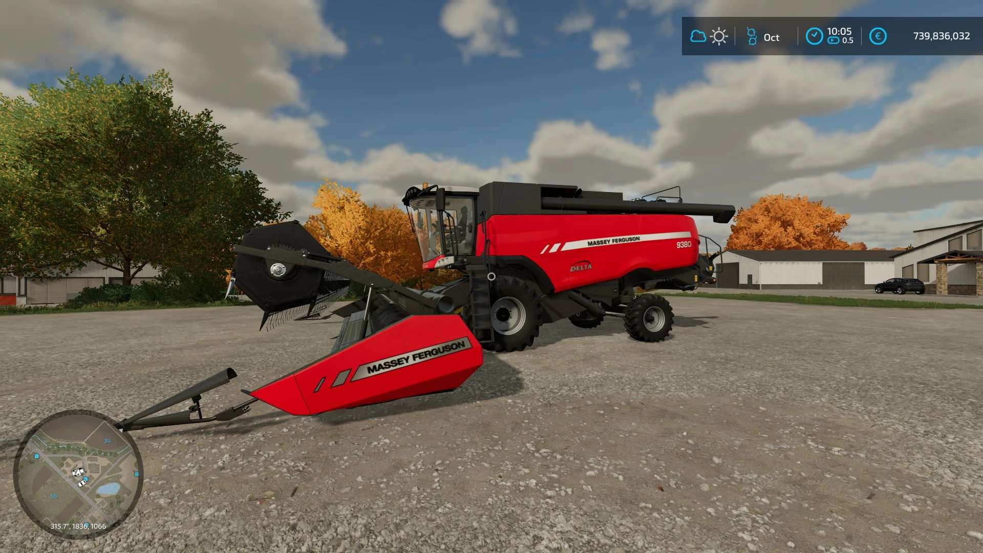 Massey Ferguson 9380 Delta V10 Fs22 Farming Simulator 22 Mod Fs22 Mod 1837