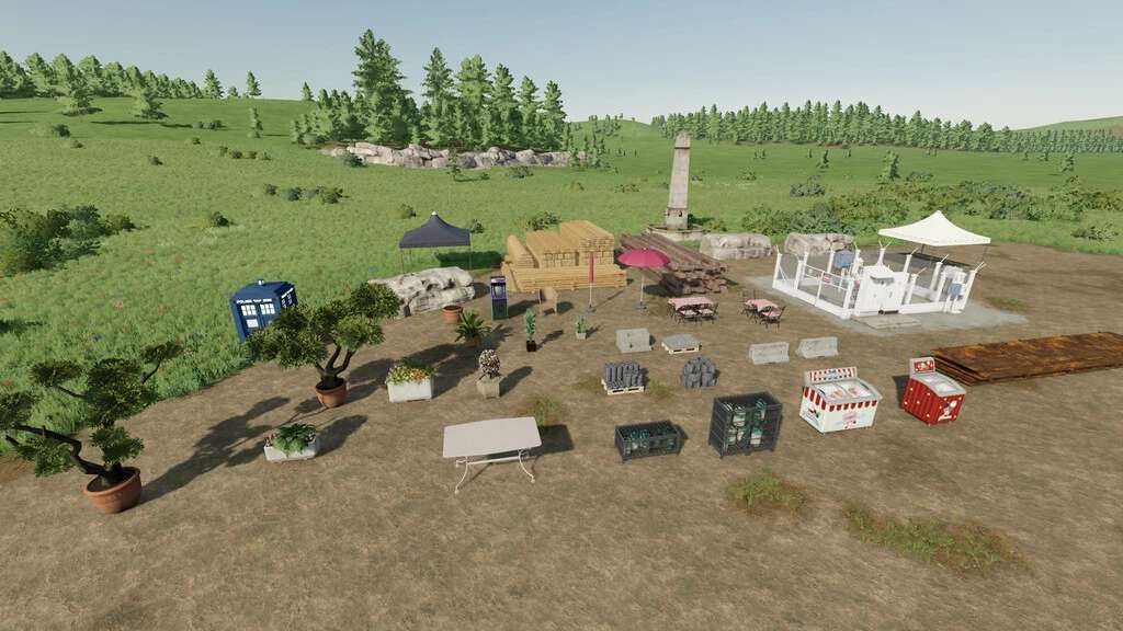 Placeable Objects Pack V1 0 Fs22 Farming Simulator 22 5958