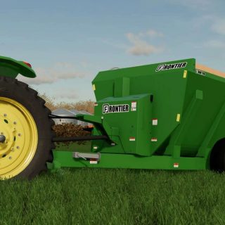 Frontier MS 2326 Manure Spreader V1 0 FS22 Mod Farming Simulator 22 Mod