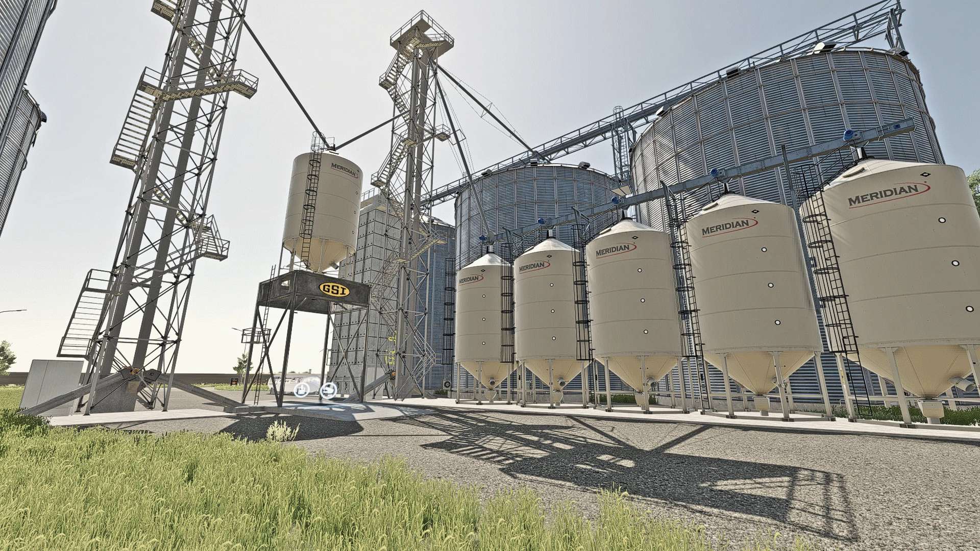 Mega Silo Dry Corn Production V Fs Farming Simulator Mod