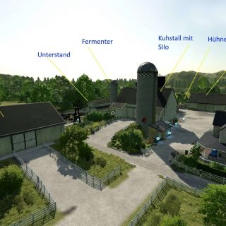 White Farm Building Pack V Fs Mod Farming Simulator Mod