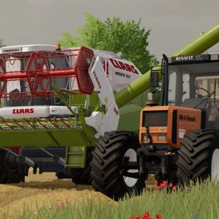 Renault 106 54 V1 0 0 2 FS22 Mod Farming Simulator 22 Mod