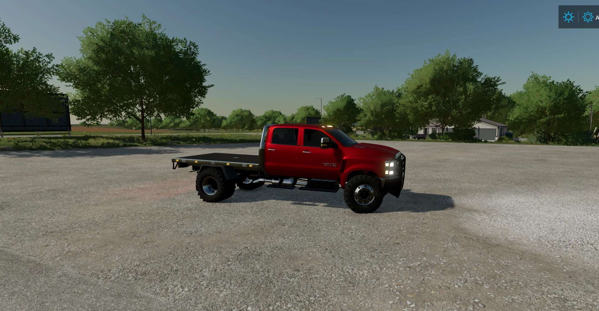 2018 Chevy Silverado 4500hd Flatbed V11 Fs22 Farming Simulator 22 Mod Fs22 Mod