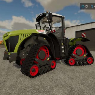 Claas Xerion 4500 5000 Trac Ts Pendelachse PRECISION FARMING V1 2 FS22