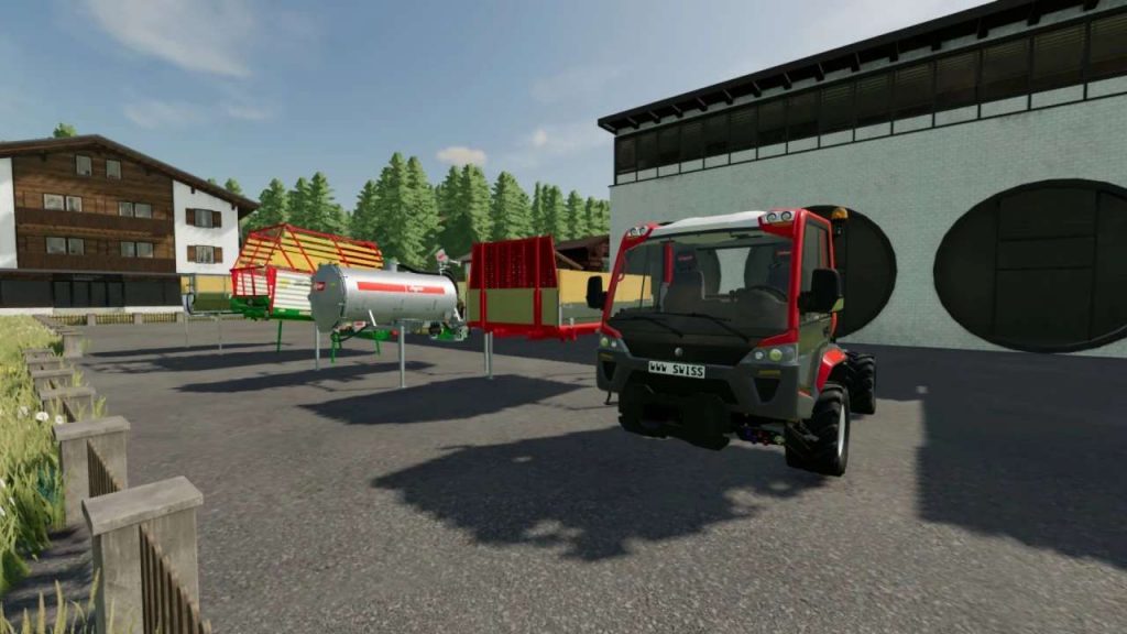 Lindner Unitrac P V Fs Mod Farming Simulator Mod