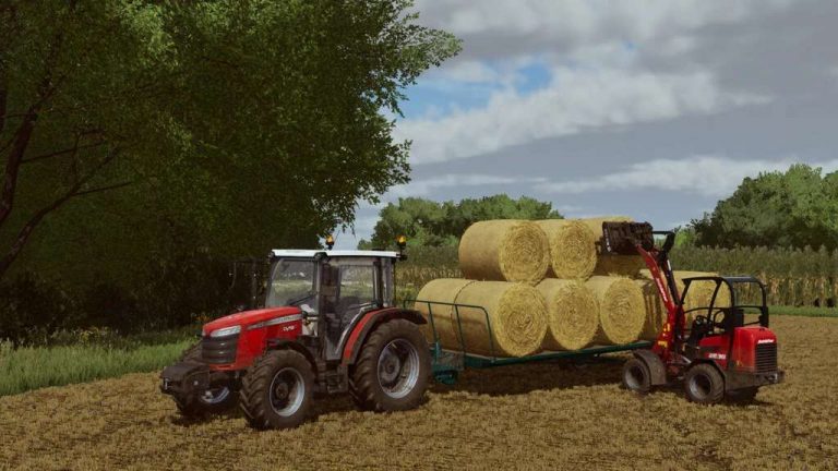 Bale Trailer V1 0 FS22 Mod Farming Simulator 22 Mod