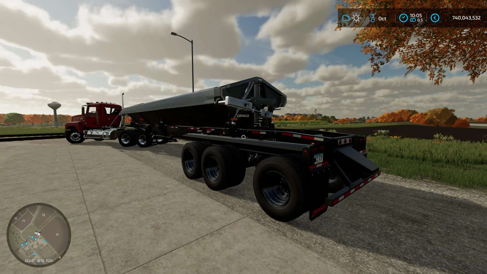 Demco Side Tip Trailer Custom V10 Fs22 Farming Simulator 22 Mod Fs22 Mod 1678