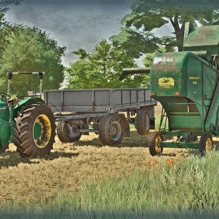 John Deere Lanz Combine Harvester Md S V Fs Mod Farming