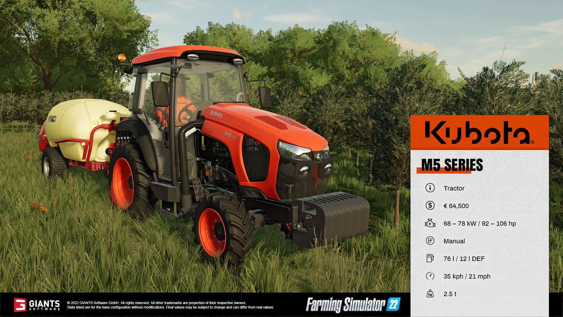 Kubota Pack Fact Sheet Collection V10 Fs22 Farming Simulator 22