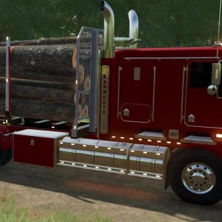 Forestry Trailers For Kenworth V Fs Mod Farming Simulator Mod