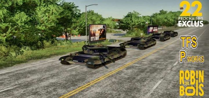 Tanks Mods Farming Simulator Mods