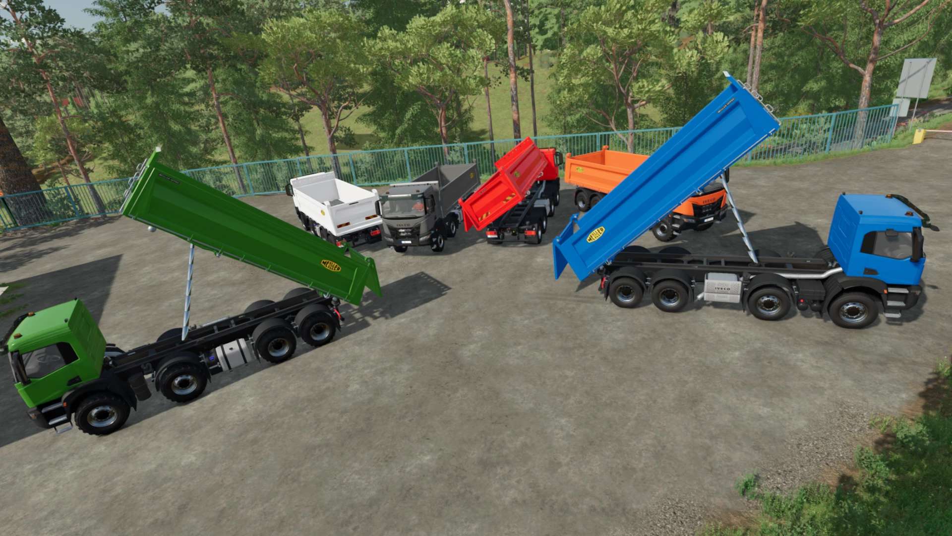 Iveco X Way 8x8 Meiller Kipper V101 Fs22 Farming Simulator 22 Mod Fs22 Mod 9503