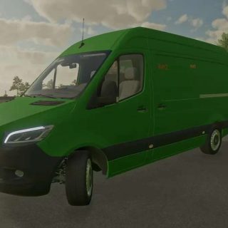 Mercedes Sprinter RWZ V1 0 FS22 Mod Farming Simulator 22 Mod