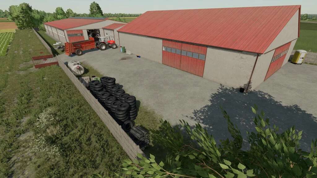 Modern Cow Barn And Garage Pack V10 Fs22 Farming Simulator 22 Mod Fs22 Mod 5476