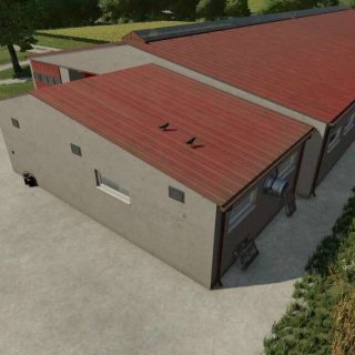 Modern Cow Barn And Garage Pack V1 0 FS22 Mod Farming Simulator 22 Mod