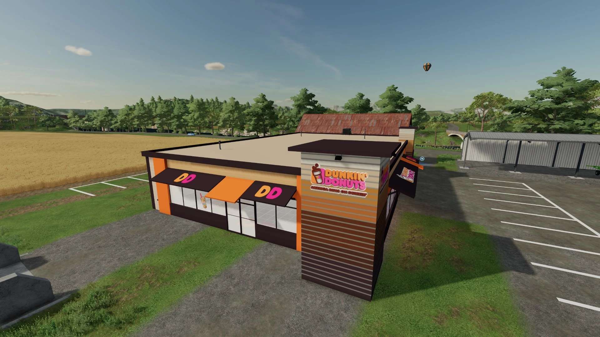 Dunkin Donuts Pack V1 0 FS22 Farming Simulator 22 Mod FS22 Mod