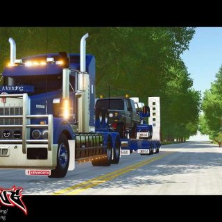 Exile K Low Loader V Fs Mod Farming Simulator Mod