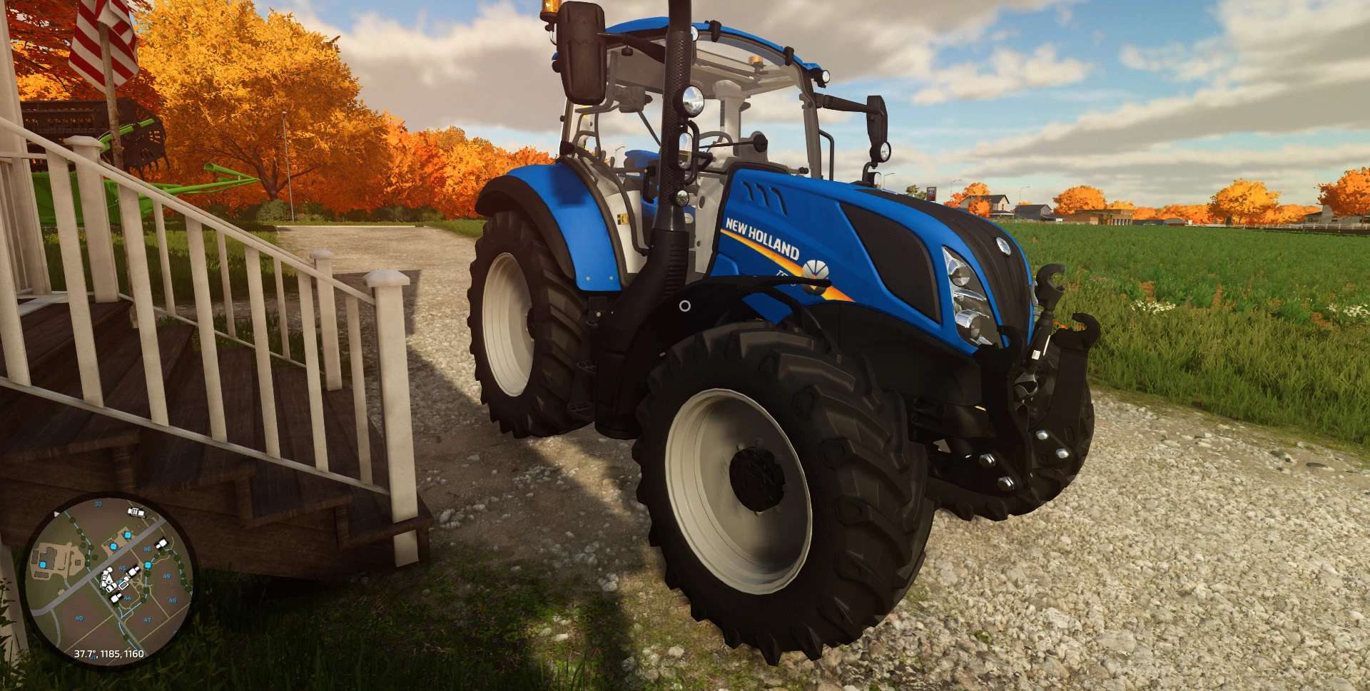 Mod NEW HOLLAND T5 SERIES V6 0 FS22 FarmingSimulator App