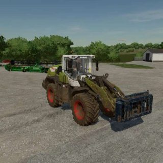 Lizard Wheel Loader Header Mover V Fs Mod Farming Simulator Mod