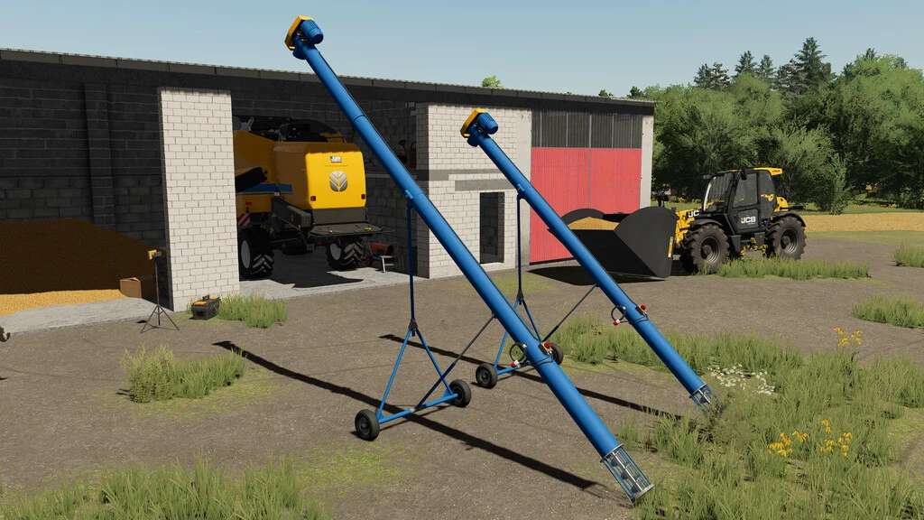 Screw Conveyor v1.0 FS22 Farming Simulator 22 Mod FS22 mod