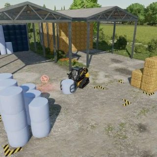 Steel Object Storage Sheds V1 0 FS22 Mod Farming Simulator 22 Mod