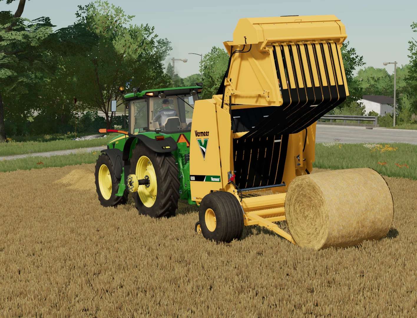 Vermeer 605n Round Baler V10 Fs22 Farming Simulator 22 Mod Fs22 Mod 7330