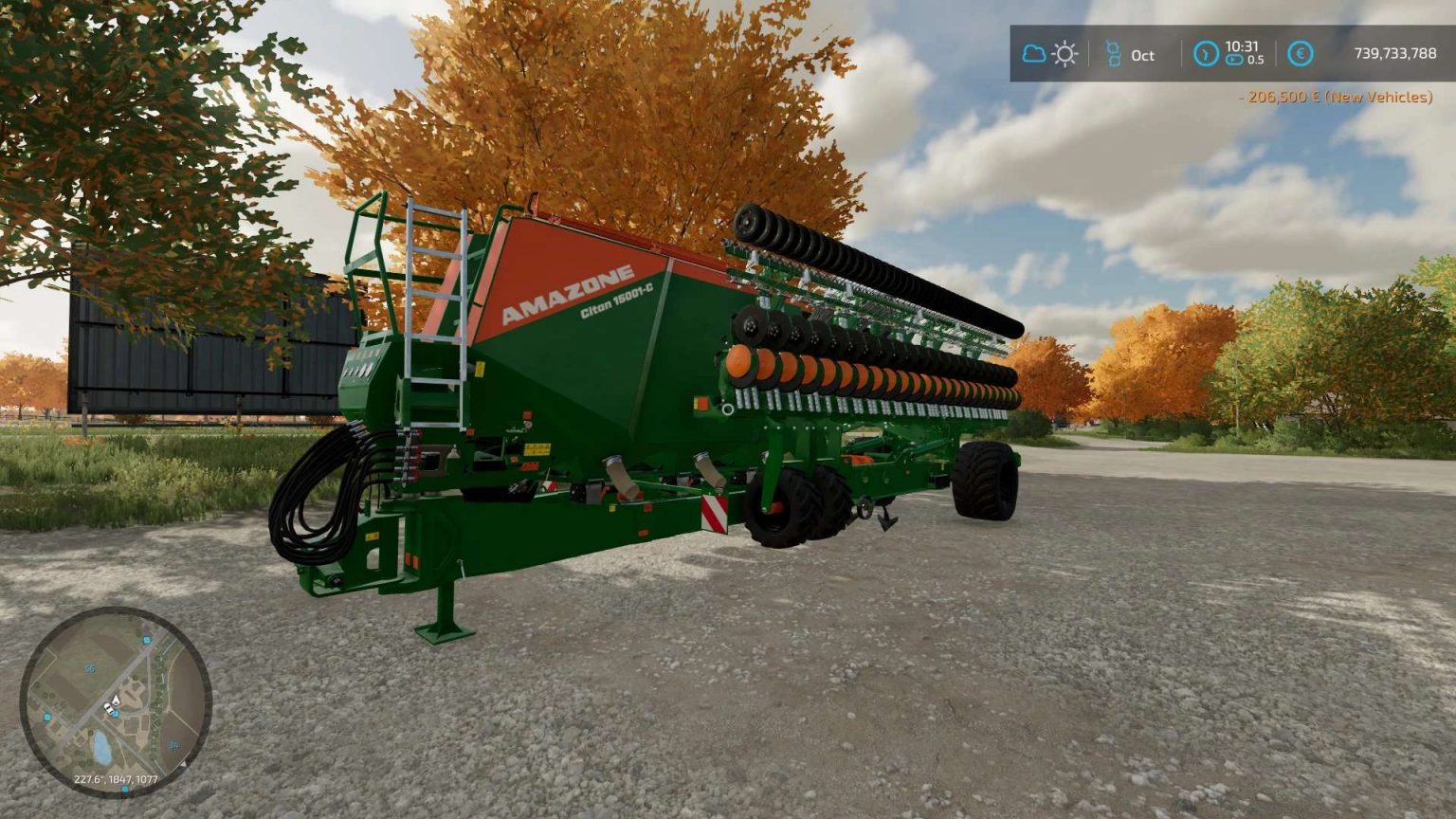 Amazone Citan C Ds Multifruit Roller V Fs Mod Farming