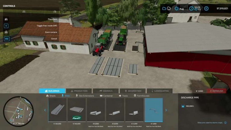 Build Your Farm Silo V1 0 FS22 Mod Farming Simulator 22 Mod