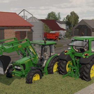 John Deere 5R V1 0 FS22 Farming Simulator 22 Mod FS22 Mod