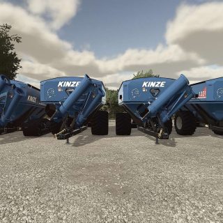 Kinze Grain Cart V Fs Mod Farming Simulator Mod