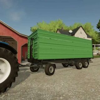 Lizard CX38 Tipper Trailer V1 0 FS22 Mod Farming Simulator 22 Mod