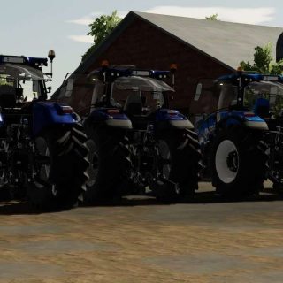 New Holland T7 Series Pack BETA FS22 Mod Farming Simulator 22 Mod