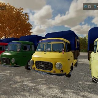 Barkas B1000 HP 1989 V1 0 FS22 Mod Farming Simulator 22 Mod