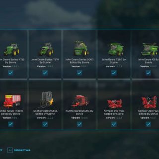 Full Mod List ModPack By Stevie FS22 Mod Farming Simulator 22 Mod