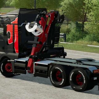 Man Tgx Forest Semi Truck V Fs Mod Farming Simulator Mod