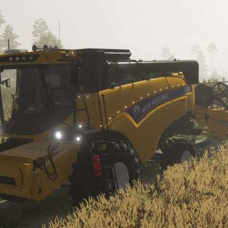 New Holland CX 5 80 Edited V1 0 FS22 Mod Farming Simulator 22 Mod