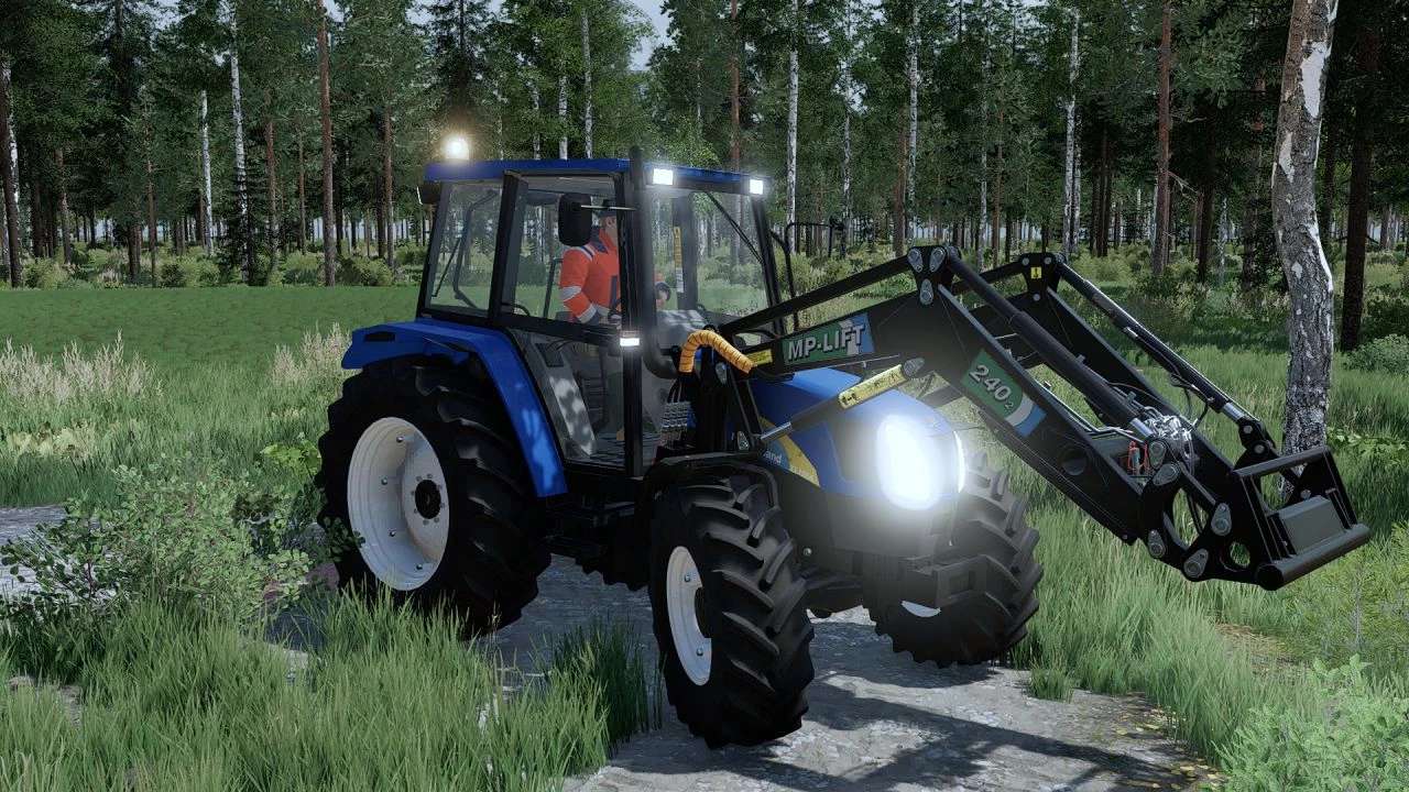 New Holland TL80A TL100A V1 0 FS22 Farming Simulator 22 Mod FS22 Mod